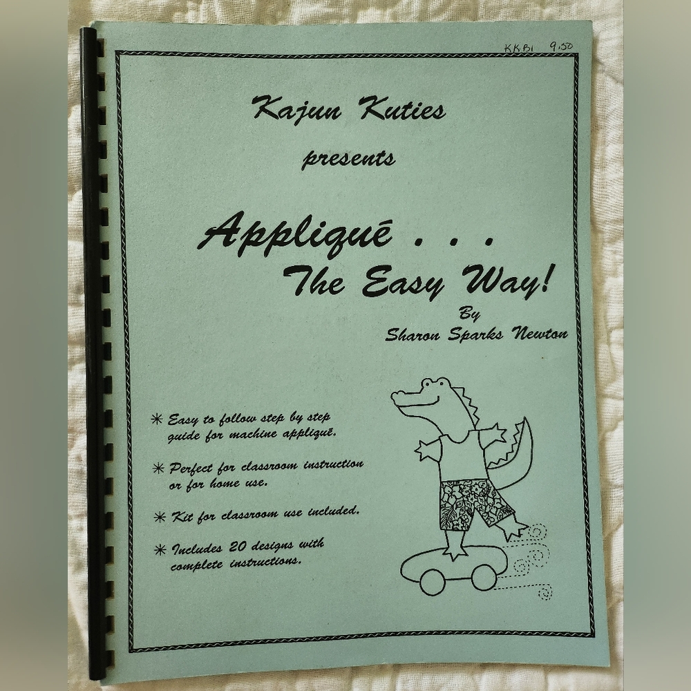 Applique The Easy Way! Includes 20 Designs With Complete Instructions - Picture 3 of 11